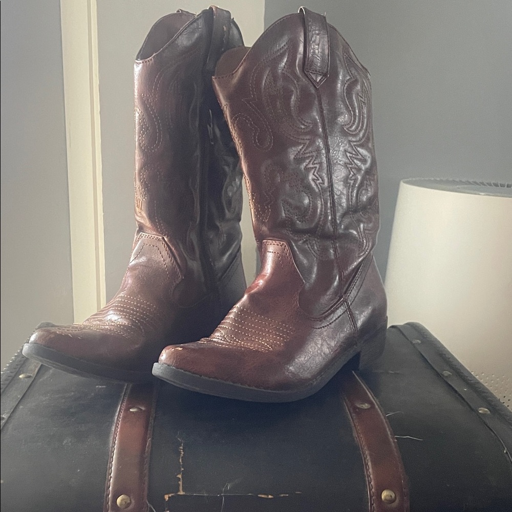 Target Tan Western Boots